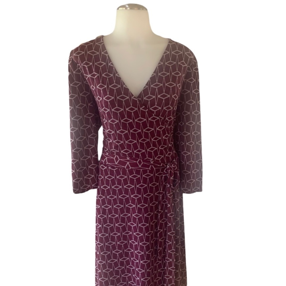 Faux Wrap Dress